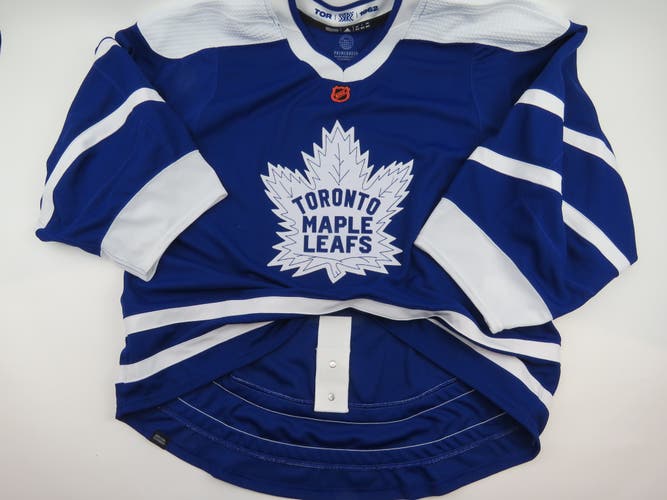 Adidas Toronto Maple Leafs Reverse Retro 2.0 Team Issued Authentic NHL Hockey Game Jersey 60 GOALIE