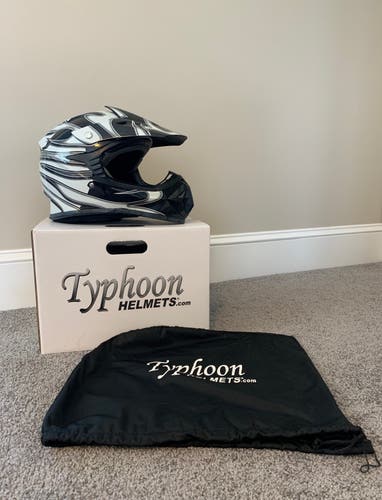 Typhoon Motocross Helmet - Youth XL