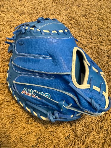 Wilson A2000 DPCM 33" Autism Awareness Baseball Catchers Mitt - WBW10084833