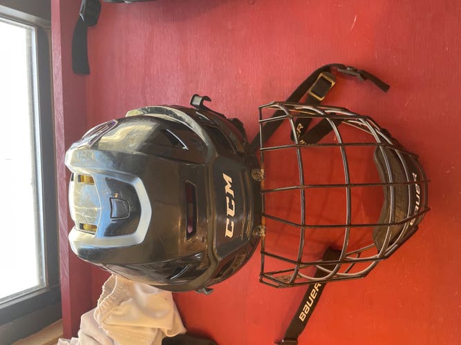 CCM Helmet With Oreo Cage