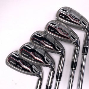 Adams Idea A12 OS Iron Set 7-PW+AW True Temper Performance 85g Regular Steel RH