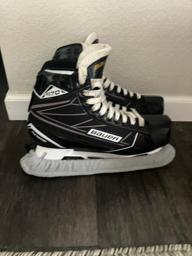 Used Bauer Extra Wide Width 9 Vapor s170 Hockey Goalie Skates