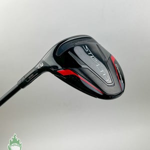 Used LH TaylorMade Stealth Fairway 3 Wood 15* 5-R Regular Graphite Golf Club