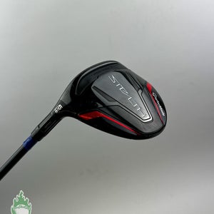 Used LH TaylorMade Stealth Fairway 5 Wood 18* 5-R Regular Graphite Golf Club