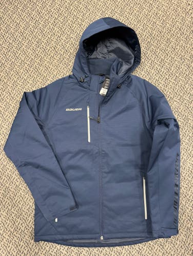Bauer Navy Team heavyweight Senior Medium Jacket
