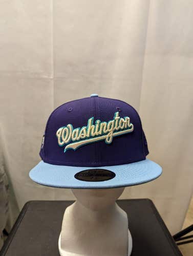 NWS Washington Nationals Purple Sky New Era 59fifty 7 3/8 MLB
