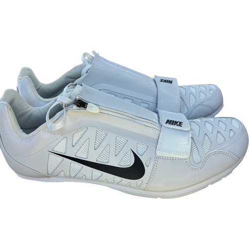 New men’s size 11.5 nike zoom long jump lj 4 white track spikes shoes 415339-003