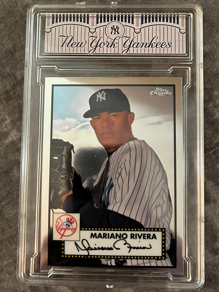 Mariana, Rivera, Top, Chrome, Card New York Yankees