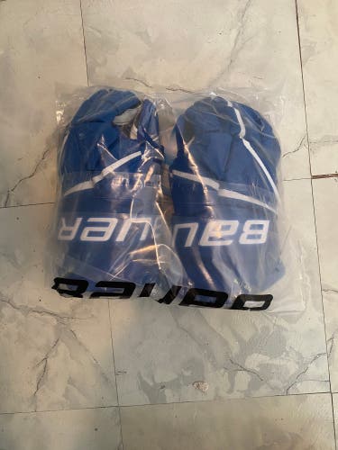 Blue New Hyperlite Gloves