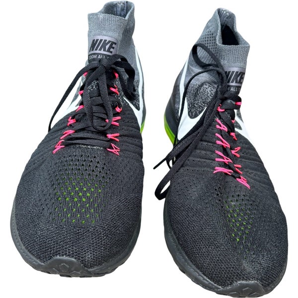 Nike Mens Zoom All Out Flyknit Black/White-Cool Grey 844134-002