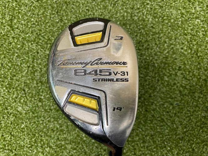 Tommy Armour 845 V-31 3 Hybrid 19* / RH / Regular Graphite ~38.75" / jl1627