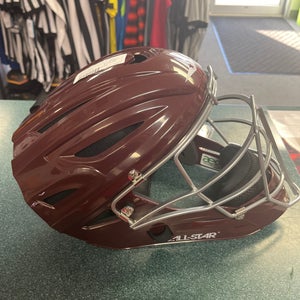 All-Star MVP2500 Catchers Helmet Maroon New