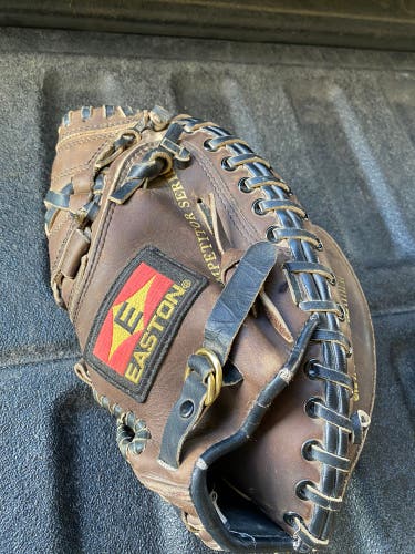 Easton right hand throw catchers glove