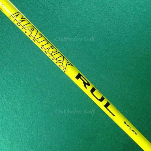 Matrix RUL Limited Edition .335 Stiff Flex 40.5" Pulled Graphite Wood Shaft