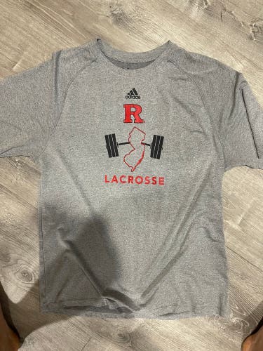 Rutgers Adidas Mens Lacrosse Shirt - XL #46