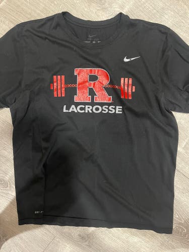 Rutgers Nike Men’s Lacrosse Shirt - XL #46
