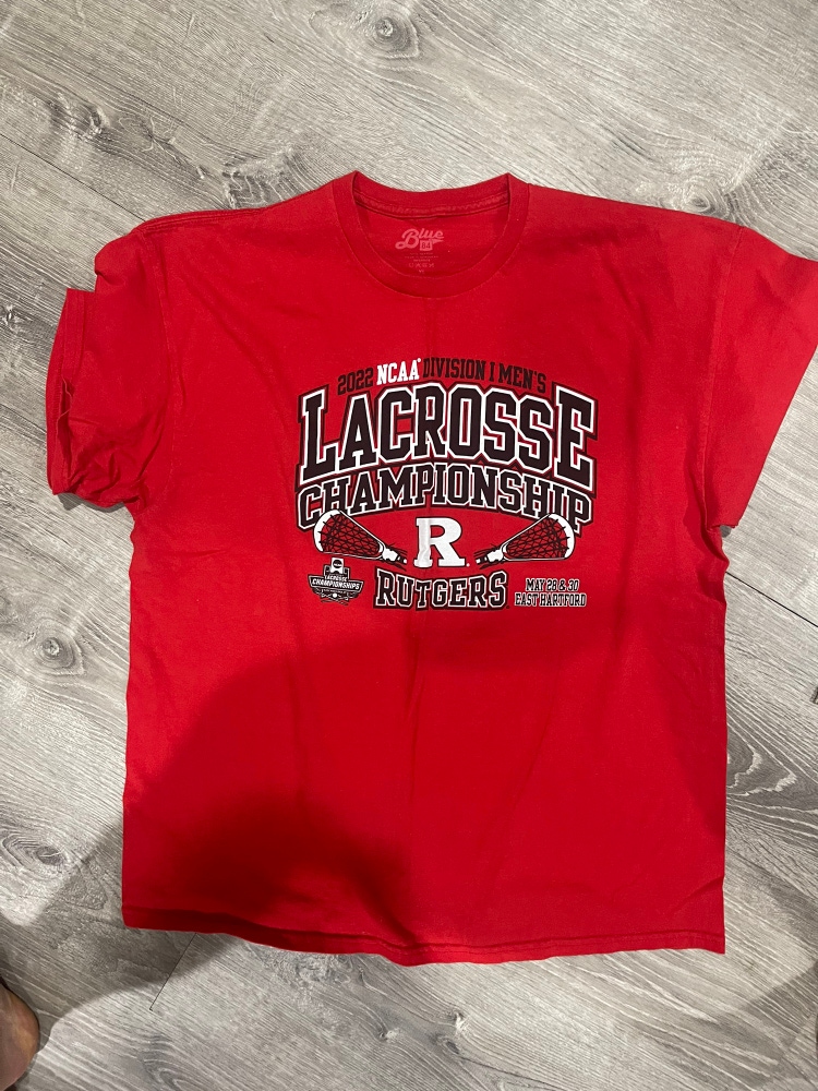 Rutgers Men’s Lacrosse Final Four Shirt 2022 - XL