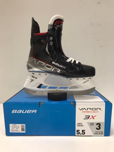 New Bauer Size 5.5 Vapor 3X Hockey Skates