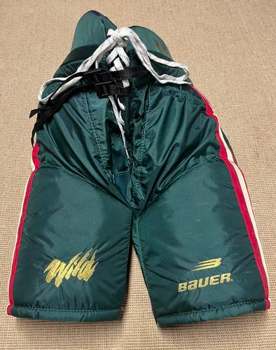 Minnesota Wild Bauer Supreme Pro NHL Pro Stock Hockey Pants