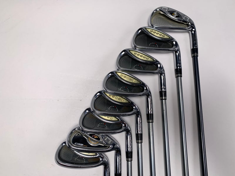 Taylormade Rac CGB Iron Set 5-PW+AW+SW Ascending Mass Senior Graphite Mens RH