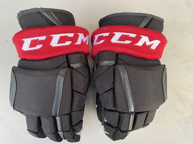 CCM HG12 Pro Stock Hockey Gloves 15" Coyotes 5262