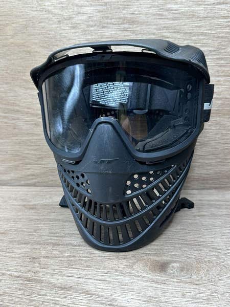 Masque JT Paintball Old School – Noir Avec Lunettes Et Sangles Vintage USA