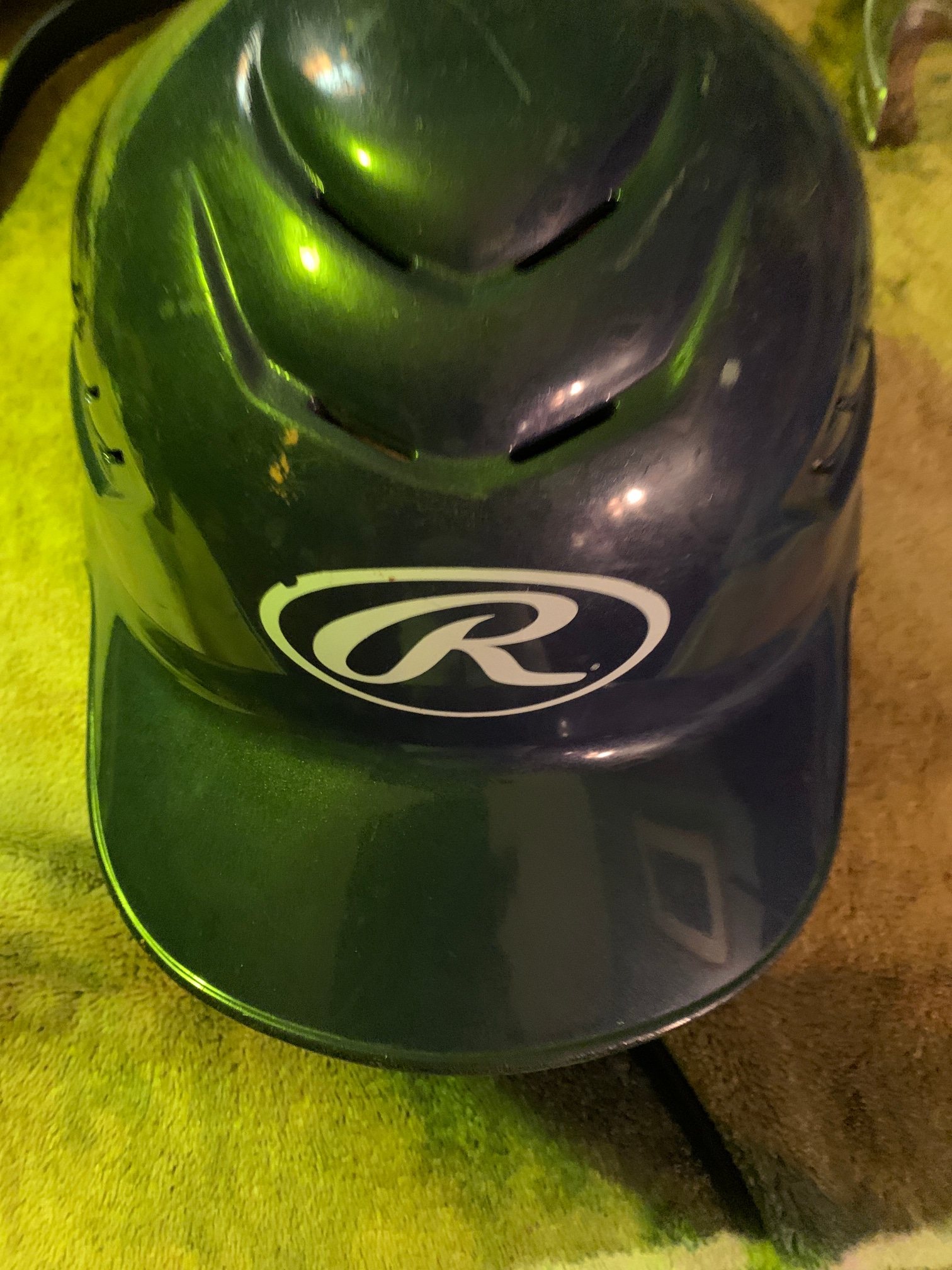Used 6 3/4 Rawlings Batting Helmet
