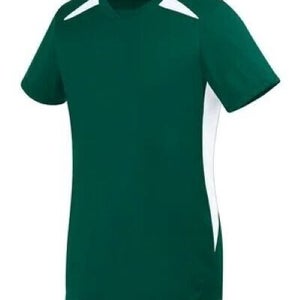 High Five Adult Unisex Hawk 322870 Hunter Green White Soccer Jersey New