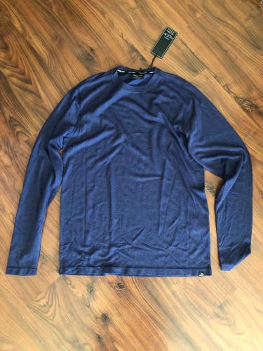 Columbia Men's Blue Plaid Cotton Long-Sleeve Shirt - Size Large L (NEW ~  NWOT)