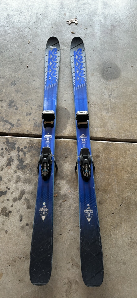 K2 177 cm Pinnacle 88 Skis With Bindings
