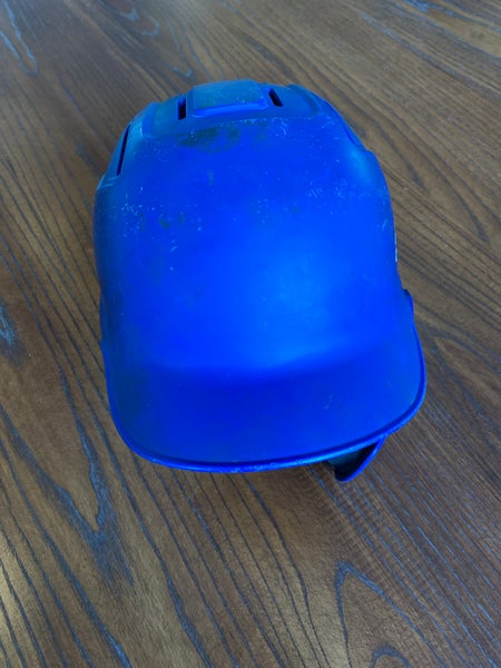 Used 6 1/2" - 7 1/8" Adidas Captain Jr Jaw Guard Batting Helmet
