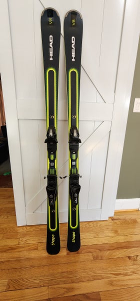 2023 HEAD Shape e-V8 Skis 170cm w/Protector 11 Bindings