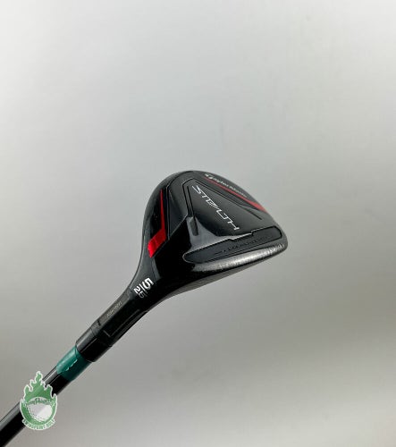 Used RH TaylorMade Stealth 5 Hybrid 25* KBS 55g Senior Flex Graphite Golf Club