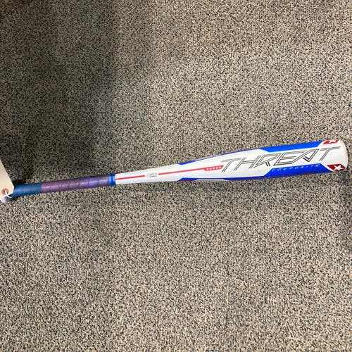Used USSSA Certified Rawlings Threat Alloy Bat 29" (-12)