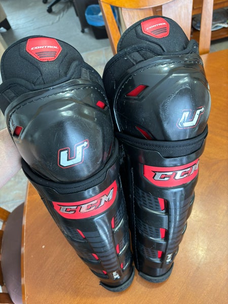 Used CCM 16" Control Shin Pads