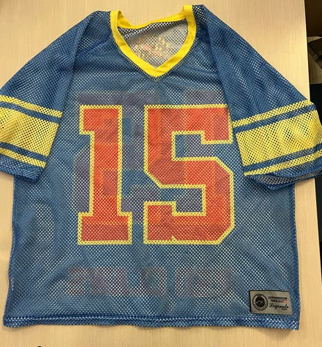 Crabs Lacrosse “Red Claws” Edition Blue Porthole Mesh Jersey