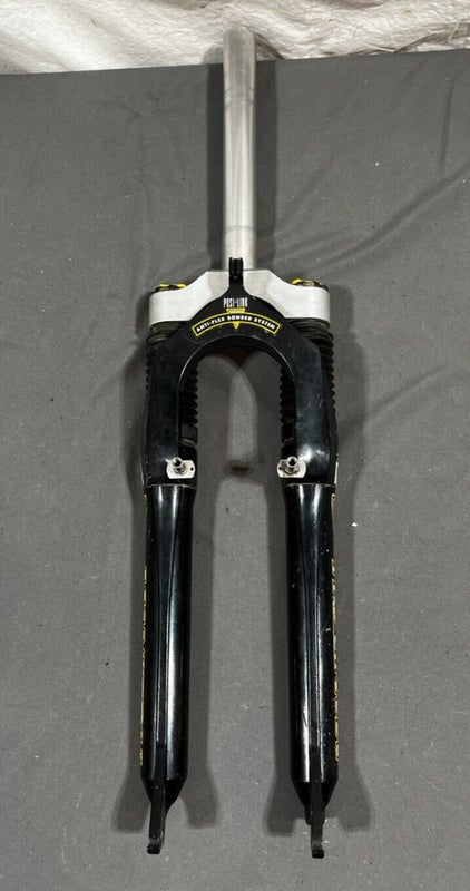 Vintage Manitou Mach 5 26" QR Mountain Bike Suspension Fork 220mm 1-1/8" Steerer