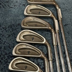 Ping Karsten EYE Blue Dot Iron Set 3 4 5 6 8 9 Steel Shaft Right Handed