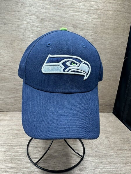 NEW ERA 9FORTY Seattle Seahawks Adjustable Hat NFL Football Blue