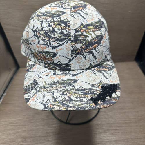 Abby Paffrath Art 4 All Trucker Hat Salmon Fly  Livin Lovin Life Adjustable