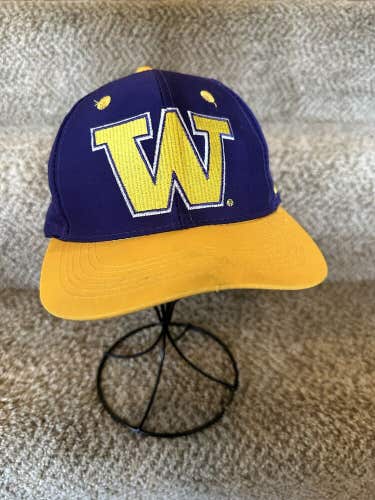 Vintage The Game Washington Huskies Size 6 3/4  Fitted Hat NCAA