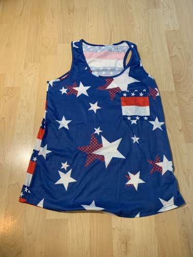 Usa Tank Top United States Mens Small