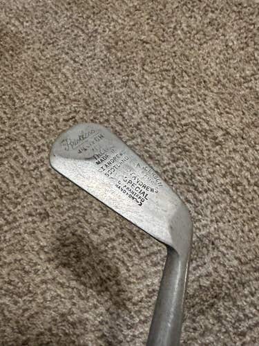 1893 Iron D. Anderson & Sons St Andrews Scotland   hickory shaft golf club VTG