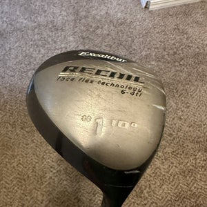 Excalibur Recoil 6-4tl Driver t #1 10 face flex 65 gold rh shaft s-flex