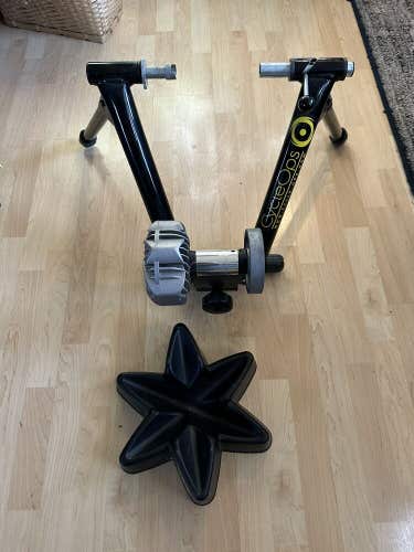 CycleOps Indoor Bike Trainer Mag-plus and Front Wheel Stationary Stand