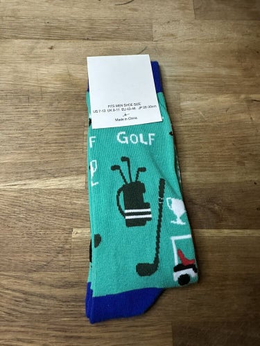 Golf Is On Golfing Socks Mens if 7-13 US