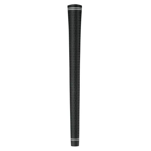 Karma Golf 360 Revolution NO LOGO Rubber Golf Grip -All BLACK - MIDSIZE (+1/32”)