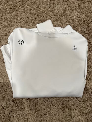 Boys Latin white Legends hoodie - size small