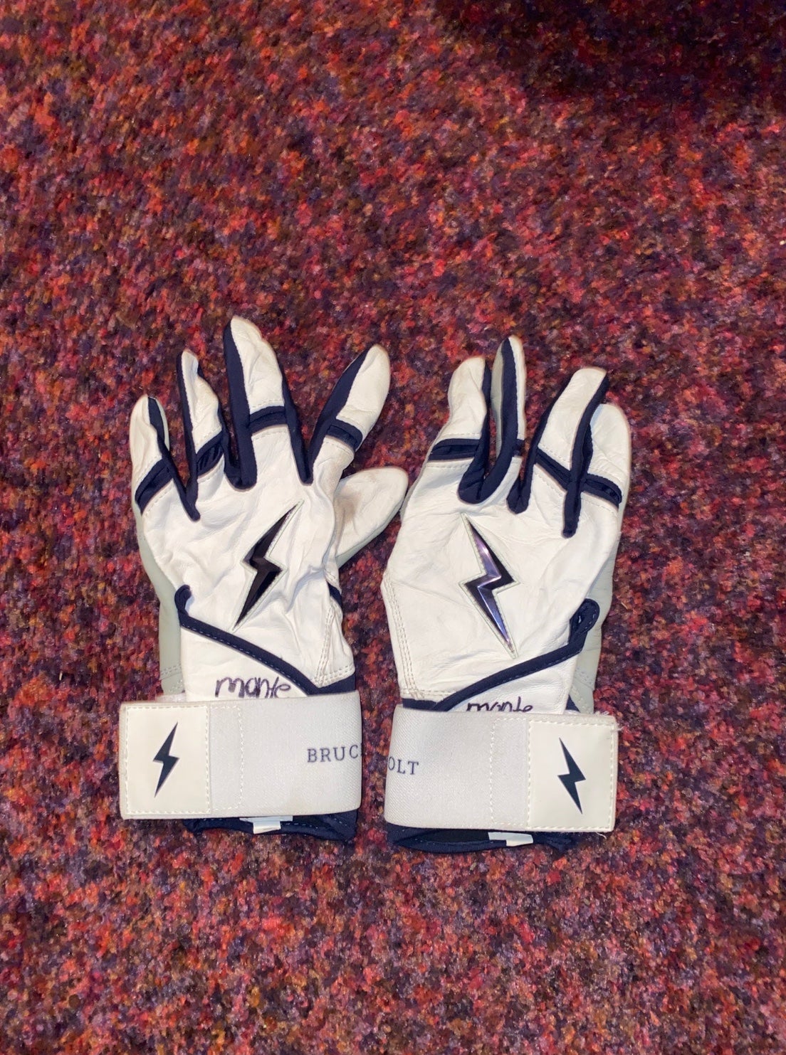 Used Large Bruce Bolt Batting Gloves SidelineSwap