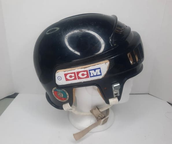 Vintage CCM HT2 Helmet with bumpers